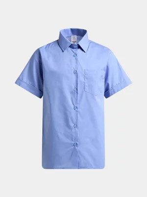 Jet Boys Blue School Shirt