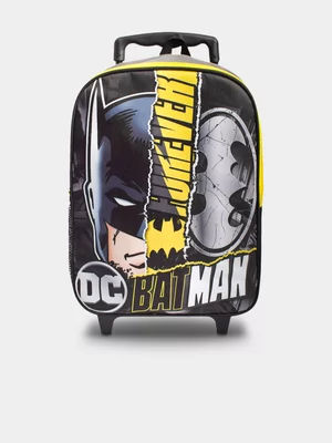 Batman Black Trolley Bag