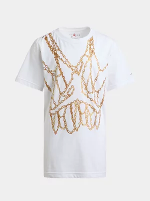 Jordan Unisex Brand Chain White T-Shirt