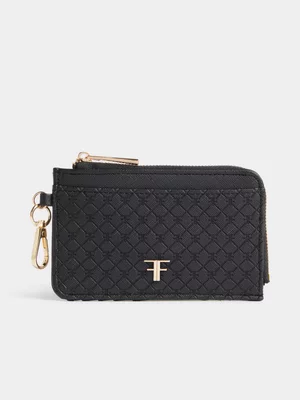 FF Embossed Cardholder Bag Charm