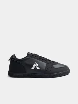 Mens Le Coq Sportif Vecchio Black Sneaker