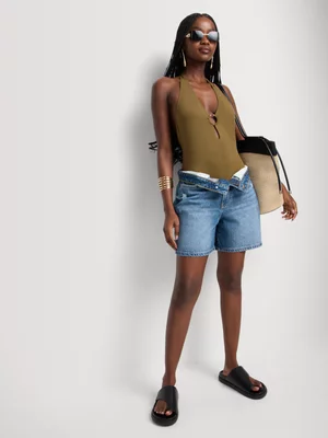 Keyhole  One Piece Swimwear