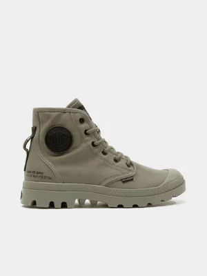 Women's Palladium Green Pampa Hi Htg Supply Boots