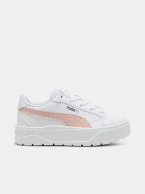Kids Puma Karmen II White/Rose Quartz Sneaker