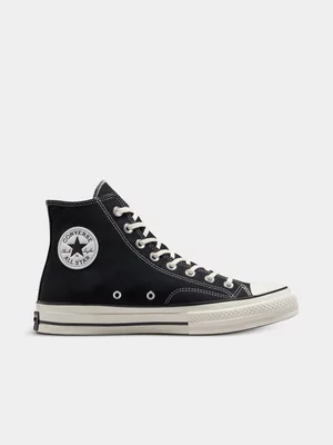 Converse Men's Chuck 70 Mid Black Sneaker
