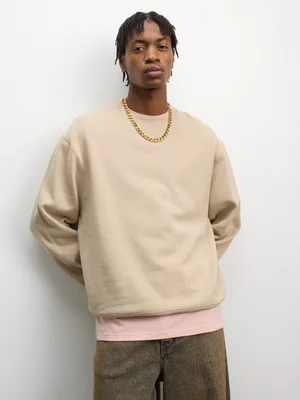Redbat Classics Men's Beige Crew Sweat Top