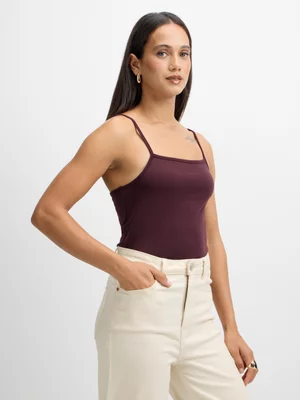 Jet Women's Pomegranate Strappy Top
