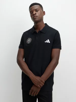 adidas Mens Orlando Pirates Black Polo Tee