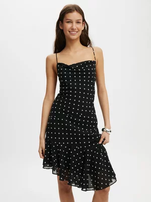 Women's Cotton On Black Bridget Midi Dress