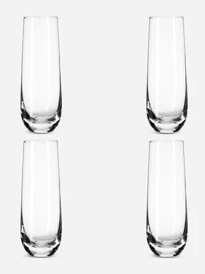 @Home Stemless Champagne Glass Set Of 4