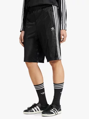 adidas Originals Women's Adicolor Firebird Long Black Shorts