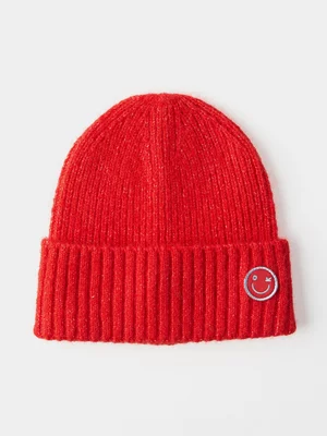 Cotton On Kids Red Kids Soft Marle Beanie