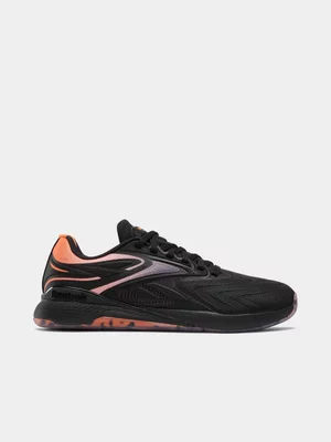 Reebok Womens Nano X5 Edge Black/Multi Training Shoes