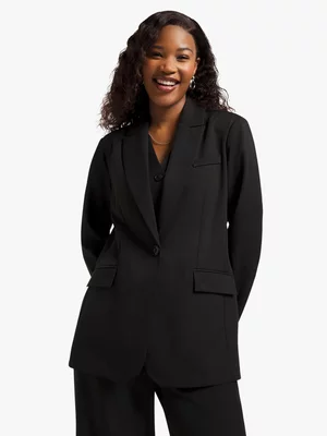 Exact Women's Black Blazer