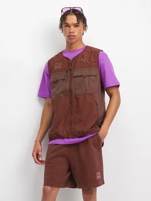 Puma x TMNT Men's Brown Shorts