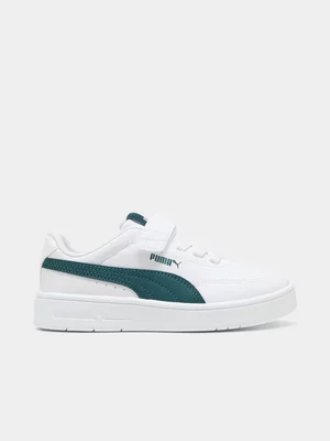 Kids Puma Classic Clean AC White/Green Sneaker