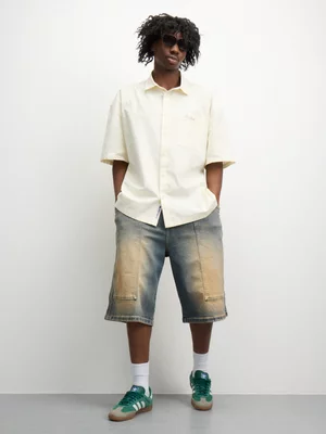 Redbat Men's Medium Blue Denim Jorts