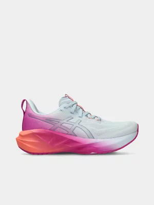 ASICS Womens Novablast 5 Sunny Sizzle Sky/Digital Sakura Running Shoes