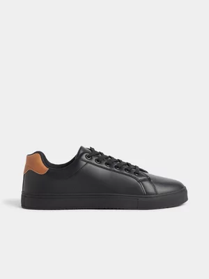 Exact Men's Black & Brown Sneakers 