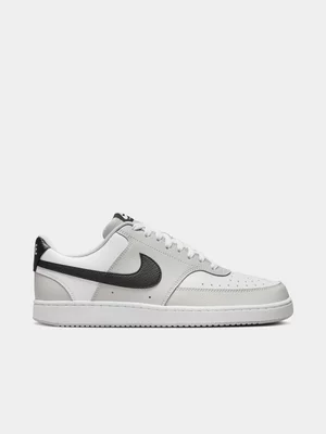 Mens Nike Court Vision Grey/Black/White Sneakers 