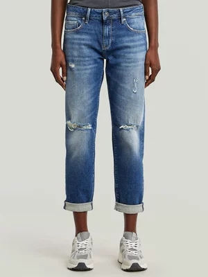 G-Star Women's Kate Boyfriend Cinch Denim Blue Jeans