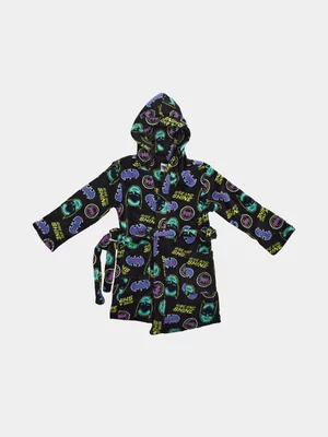 Batman Black Gown Bathrobe