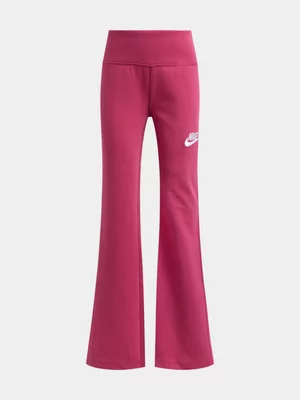 Nike Toddler Girls Sportswear Classic Pink Flare Leggings