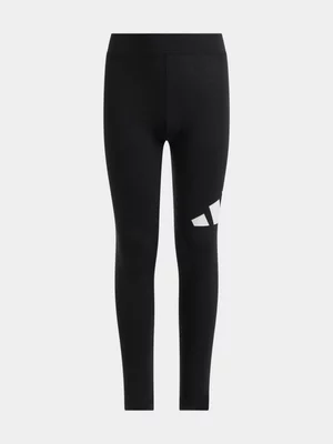 adidas Girls Brand Love Black Leggings