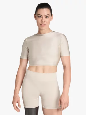 adidas Womens Workout Essential Beige Tee