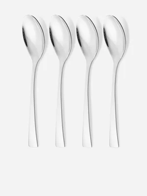 Contemp Cutlery Table Spoon Set Of 4 Silver