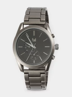 Markham Men's Casual Silver Watch