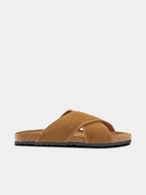 Women's Cotton On Brown Rex Crossover Slide