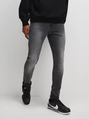 Redbat Men's Grey Super Skinny Jeans