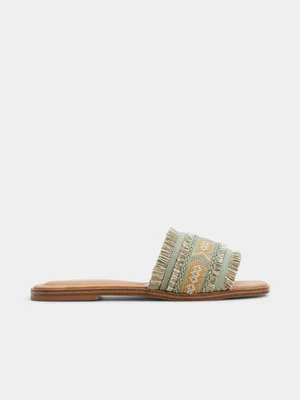 Women's ALDO NALANI Green Sandals