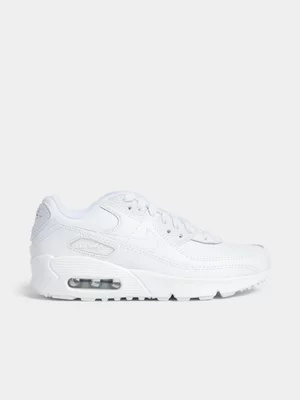 Nike Junior Air Max 90 White Sneaker