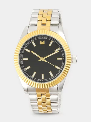 Markham Men's Classic Two-Tone Bracelet Watch