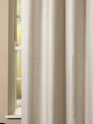 Solitude Jacquard Taped Curtain 