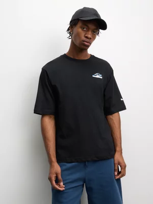 Puma Men's Suede XL Graphic Boxy Black T-Shirt