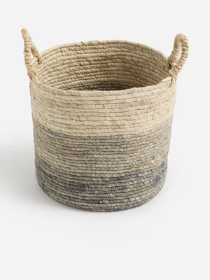 Jet Home Natural and Grey Ombre Medium Storage 