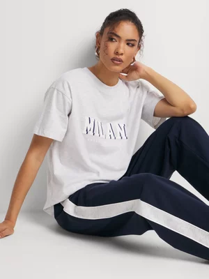 Milan Graphic Oversized T-Shirt
