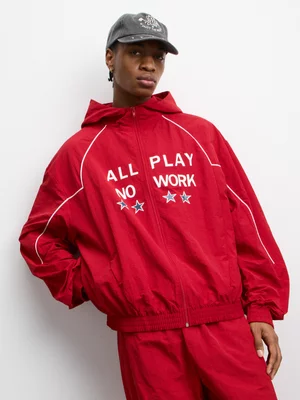 The FIX Men's Red Co Ord Sports Hoodie