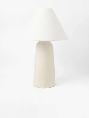 Ceramic & Fabric Shade Table Lamp 66cm