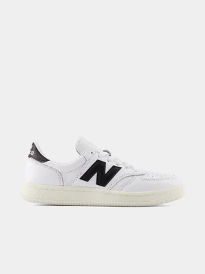 New Balance Men's T500 v1 White/Black Sneaker