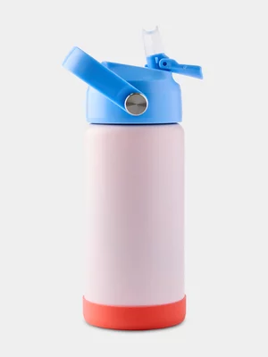 Cotton On Kids Pink Flip & Flow Drink Bottle