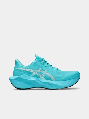 ASICS Womens Novablast 6 Energy Aqua/White Running Shoes