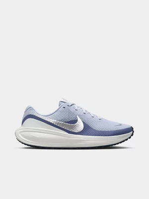 Nike Womens Revolution 8 Ghost/Metallic Silver Running Shoes 