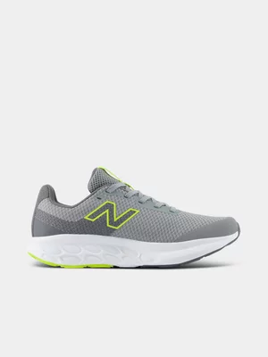 New Balance Junior Grade-School 520 V9 Charcoal/Green Running Shoes
