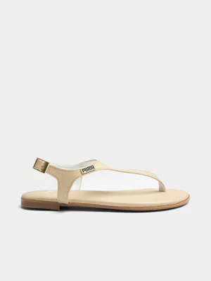 Women's Puma Style Cat Sleek Beige Sandal