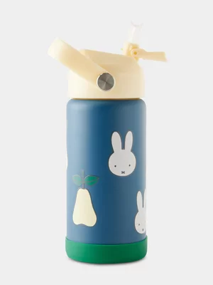 Cotton On Kids Navy Miffy Flip & Flow Drink Bottle