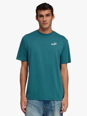 Puma Mens Essential Small Logo Emerald Tee